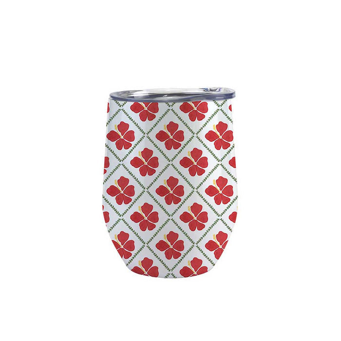 12oz Scarlet Blush Wine Tumbler