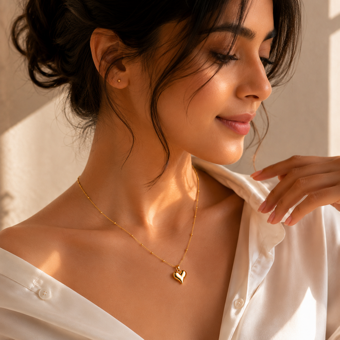 BELARIC heart pendant necklace for women - product detail