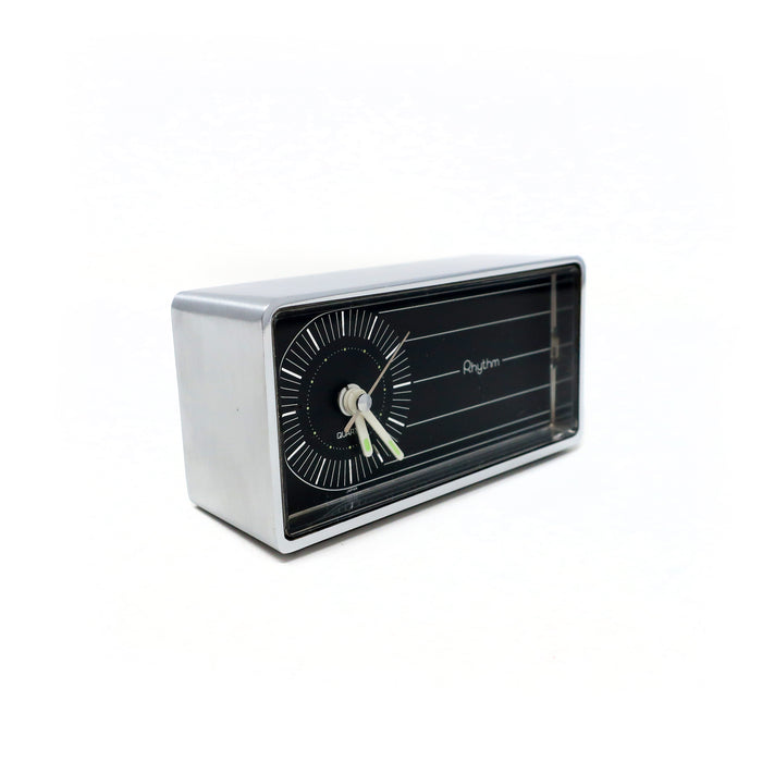 1960s Chrome Alarm Clock by Rhythm