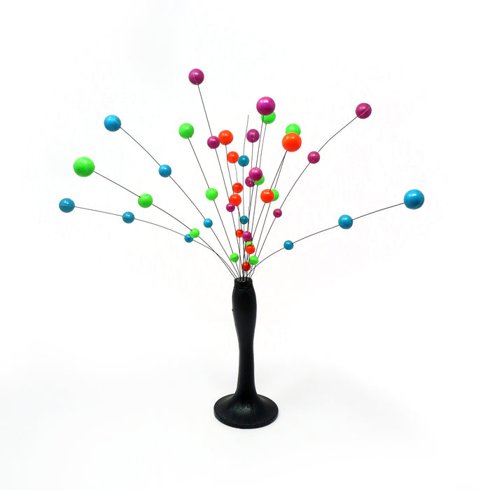 1960s Danish Modern Multicolor Kinetic Ball Sculpture