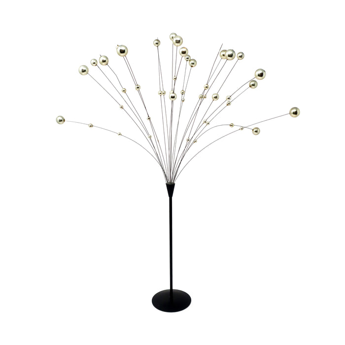 1960s Danish Modern Silver Kinetic Ball Sculpture by Laurids Lonborg