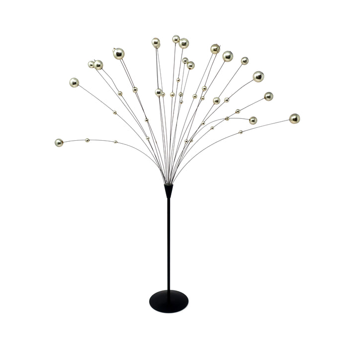 1960s Danish Modern Silver Kinetic Ball Sculpture by Laurids Lonborg