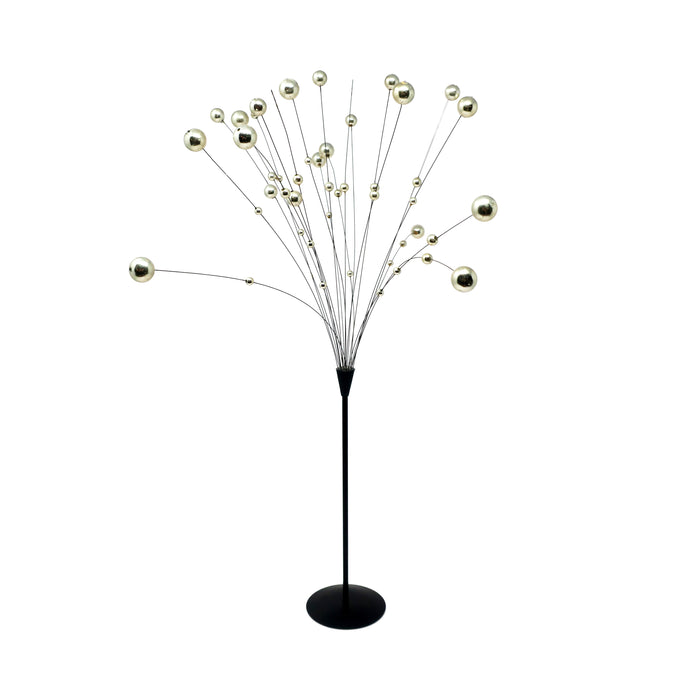 1960s Danish Modern Silver Kinetic Ball Sculpture by Laurids Lonborg