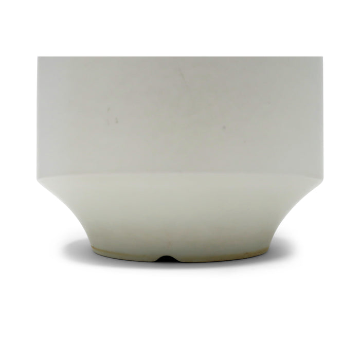1960s White Modernist Planter by Richard Lindh for Arabia Finland
