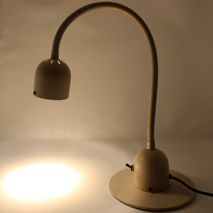 1970s Cream Electrix Gooseneck Desk Lamp