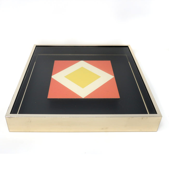 1970s Diamond Op Art by Turner
