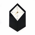 1970s Japanese Black Lucite Clock by Grace