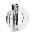 1970s Lucite and Chrome Table Lighter by Felice Antonio Botta
