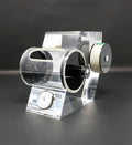 1970s Lucite Desk Organizer by Feliceantonio Botta
