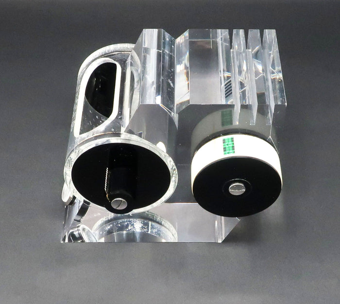 1970s Lucite Desk Organizer by Feliceantonio Botta