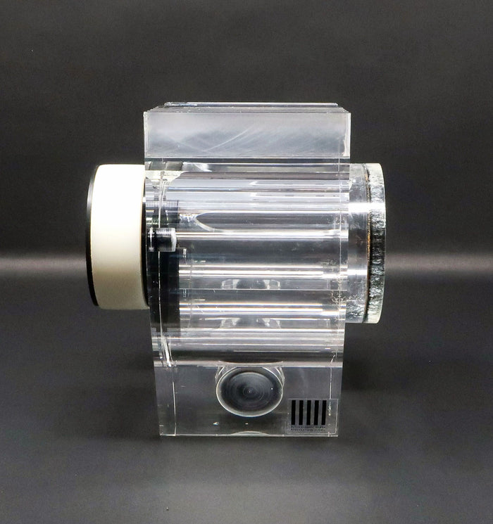 1970s Lucite Desk Organizer by Feliceantonio Botta