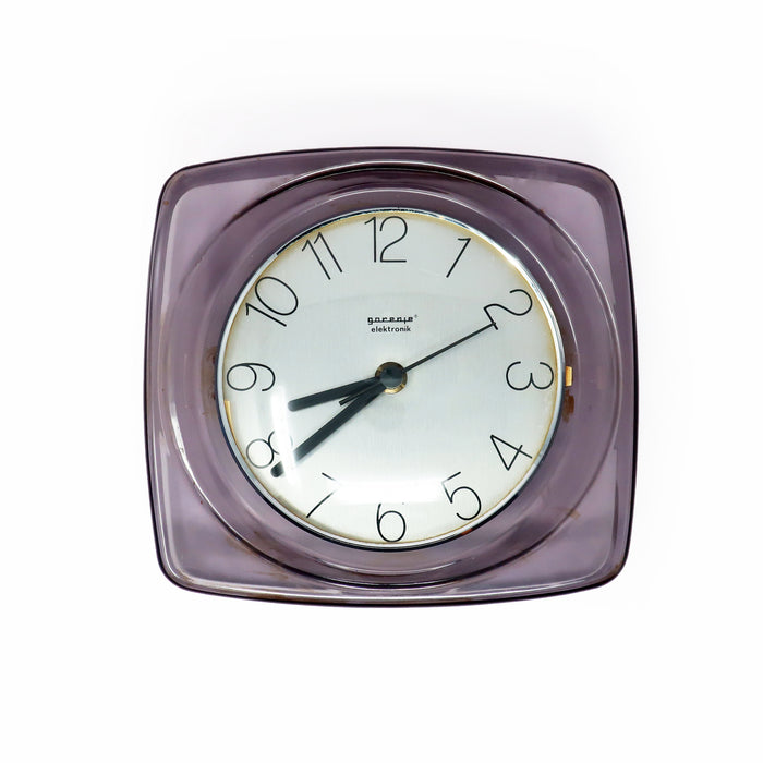 1970s Space Age Lucite Wall Clock by Gorenje