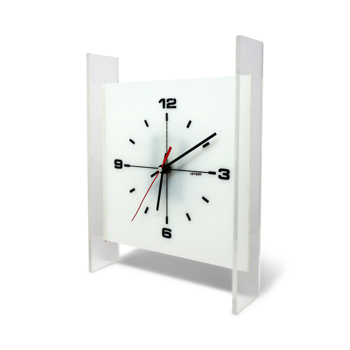 1970s Vintage Lucite Wall Clock