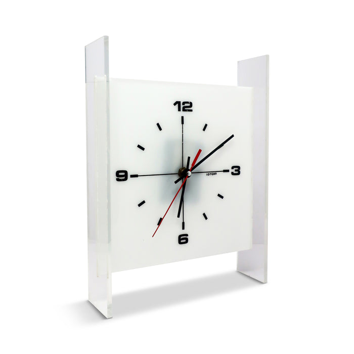 1970s Vintage Lucite Wall Clock