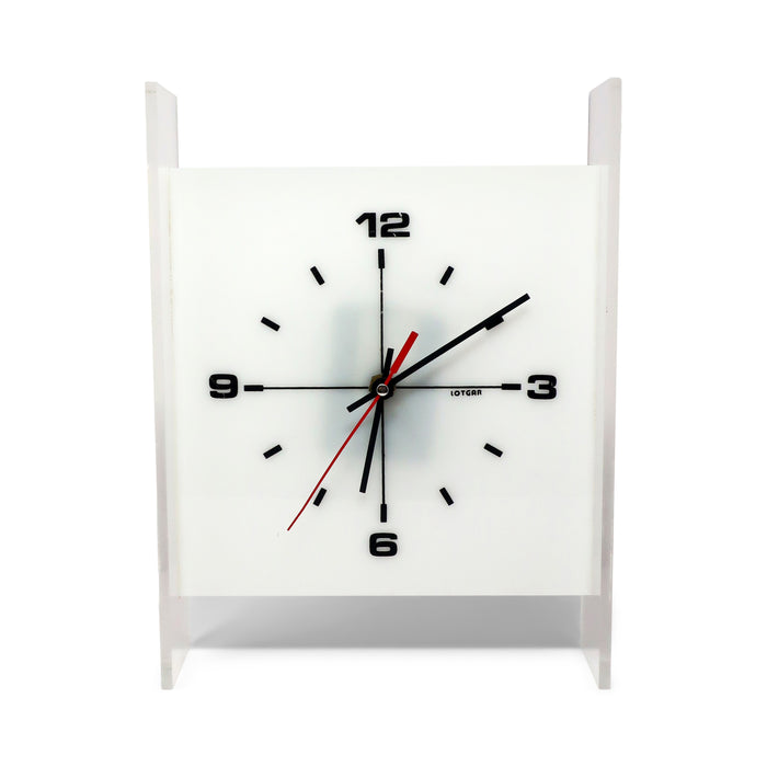 1970s Vintage Lucite Wall Clock