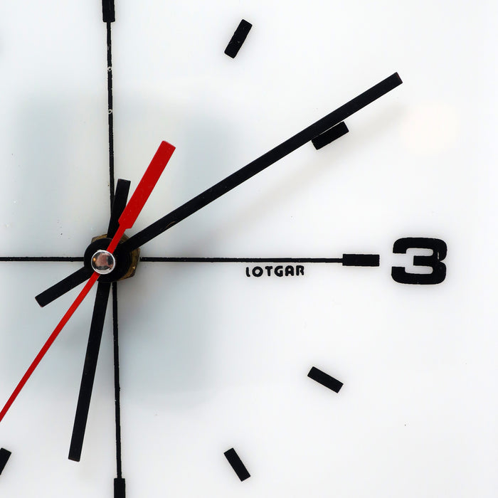 1970s Vintage Lucite Wall Clock