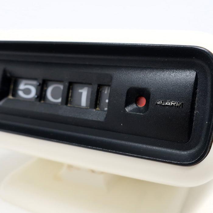 1970s White Sankyo Model 101 Digital Flip Clock