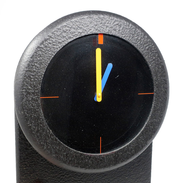 1980s Black Empire Art Wall Clock