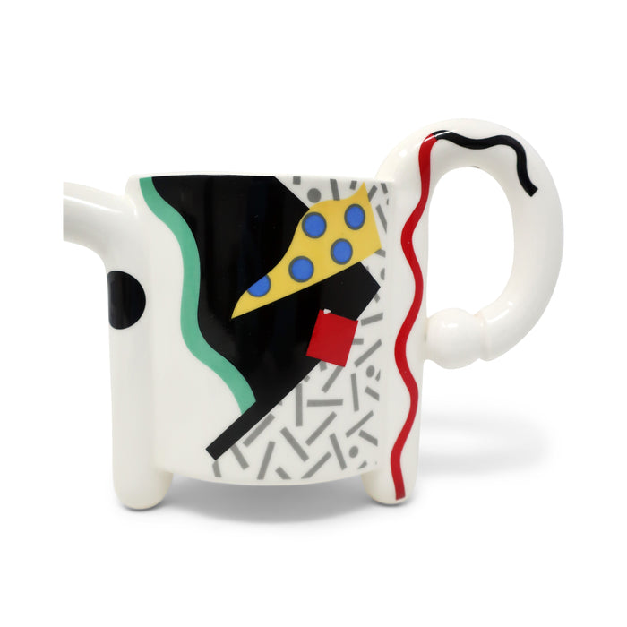 1980s Postmodern Kato Kogei Fujimori Carnival Creamer & Sugar Set
