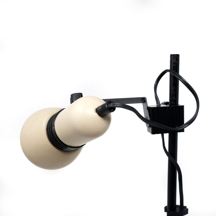 1980s Tan Adjustable Desk Lamp