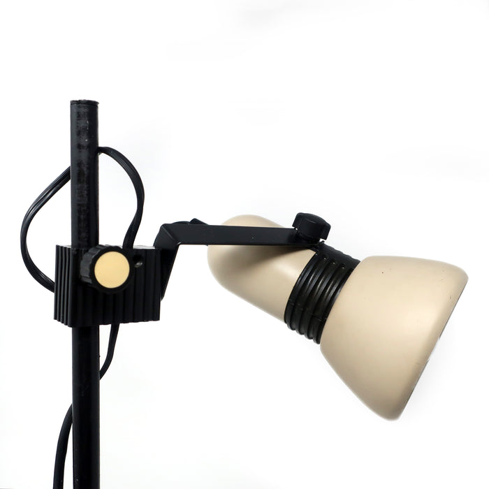 1980s Tan Adjustable Desk Lamp