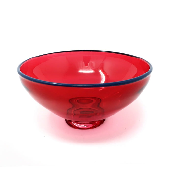 1990s Studio Art Glass Bowl