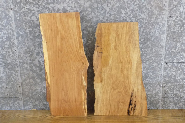 2- DIY Live Edge White Oak Rustic Charcuterie Boards/Craft Pack 13701-13702