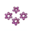 pink sapphire oval cabochon