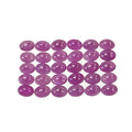 pink sapphire oval cabochon