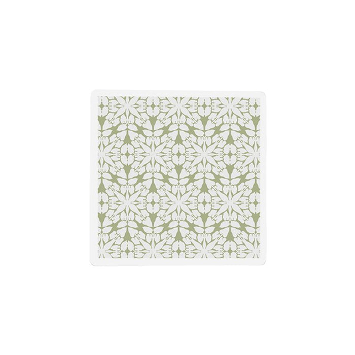 4x4in Island Fern Ceramic Coaster