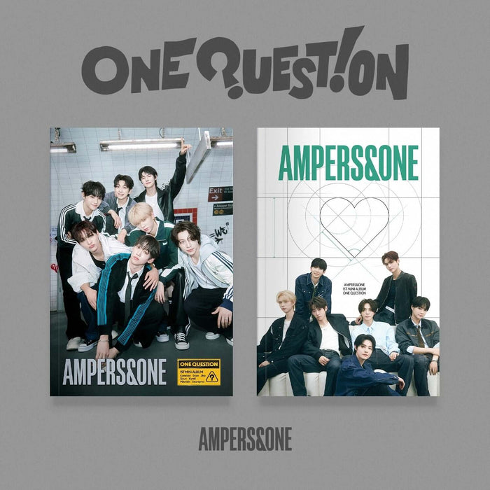 AMPERS&ONE - 1st Album[ONE QUESTION] (Random 1 of 2) - Kpop  | Kool Seoul - Buy Kpop Albums Online