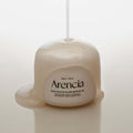 ARENCIA Rice Mucin Glow Serum 50g showcased with light serum texture for hydration and glow on skin.