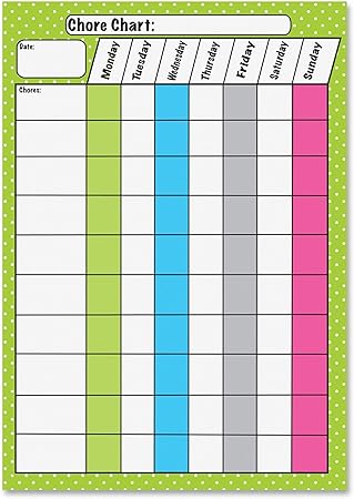 Ashley Productions Magnetic Dry Erase Chore Chart (ASH 10089)