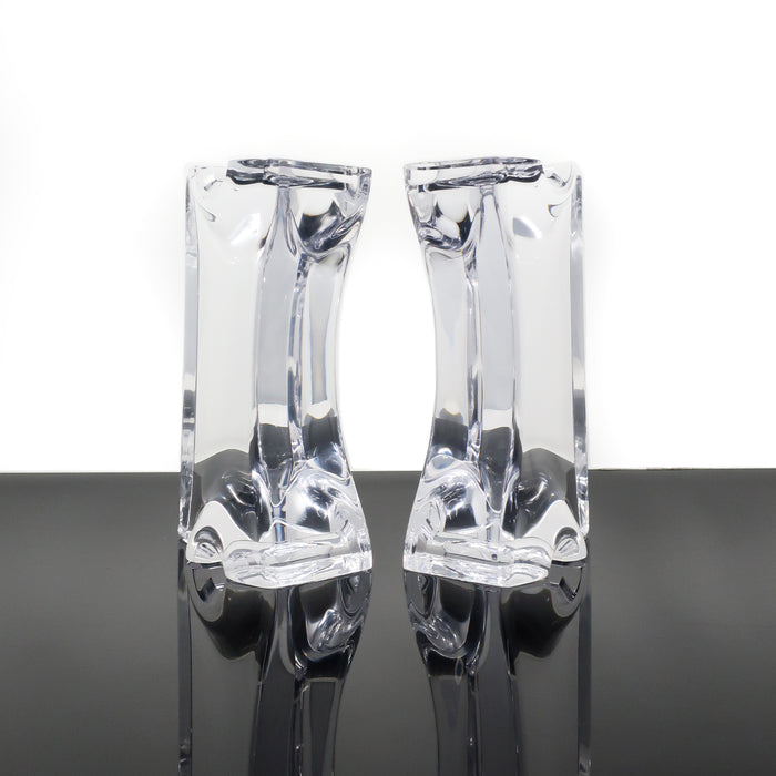 Astrolite Lucite Bookends by Ritts Co. of Los Angeles