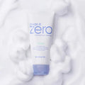 BANILA CO Clean It Zero Calming Foam Cleanser 150ml featuring creamy foam texture for gentle skin cleansing