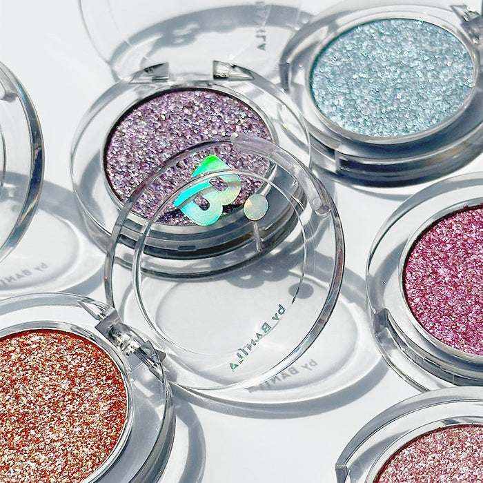 BANILACO Hyper Holobeam Eye Glitter in various shades, showcasing shimmering eye makeup options.
