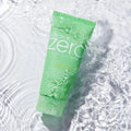BANILA CO Tea Tree Pore Peeling Gel 200ml submerged in water showcasing refreshing skincare.