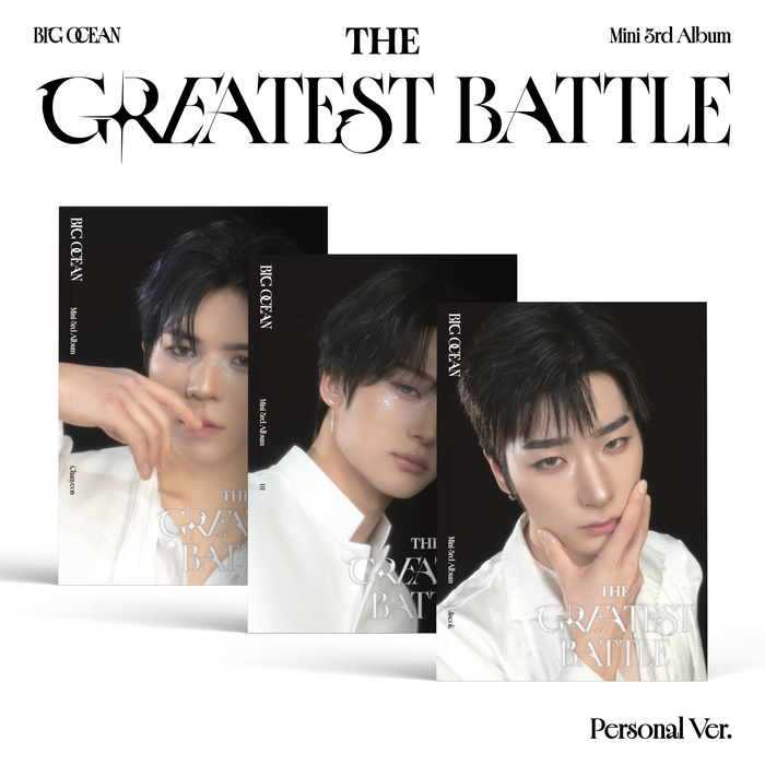 BIG OCEAN - 3rd Mini Album [THE GREATEST BATTLE](Personal Ve | Kool Seoul - Buy Kpop Albums Online