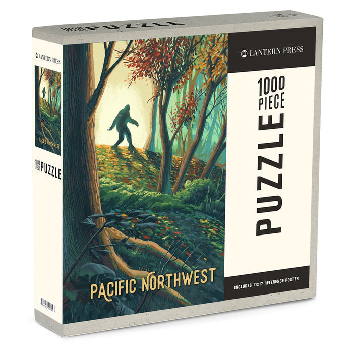 Bigfoot Wanderer Pacific Northwest Puzzle