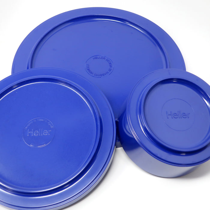 Blue Massimo Vignelli for Heller Dinnerware