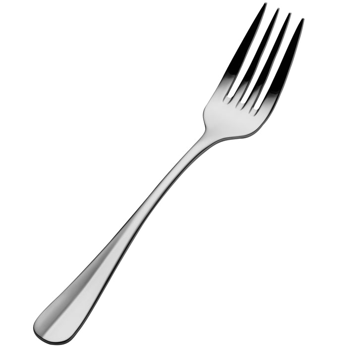Bon Chef SBS1105 Chambers 7 1/4" 18/0 Extra Heavy Weight Bonsteel Regular Dinner Fork - 12/Pack