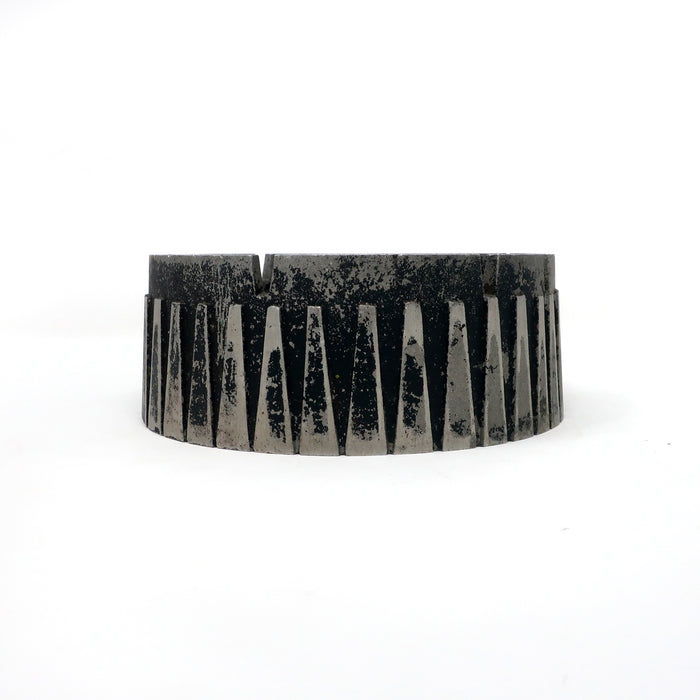 Brutalist Cast Aluminum Ashtray