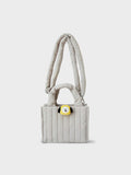 BT21 CHIMMY QUILTED BAG WITH FACE PLUSH BADGE WINTER EDITION