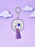 BT21 MANG BABY MIRROR KEYRING K-EDITION ver.2