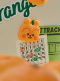 BT21 MANG BABY SILICONE MAGNET ORANGE PARTY