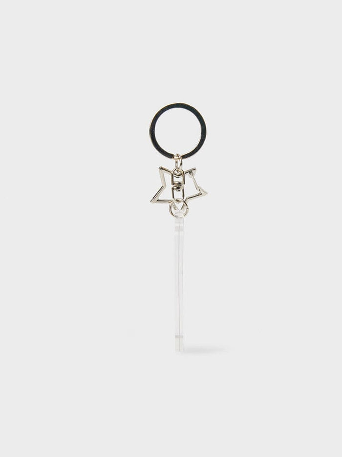 BT21 MANG ID CARD ACRYLIC KEYRING SILVER EDITION