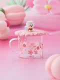 BT21 RJ BABY GLASS UP & LID (11oz) SPRING FAIRY