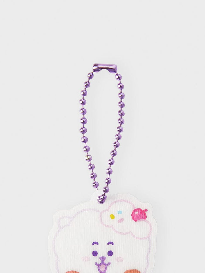 BT21 RJ LENTICULAR 3D KEYRING ON THE CLOUD EDITION