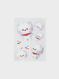 BT21 RJ REMOVABLE STICKERS BIG & TINY EDITION