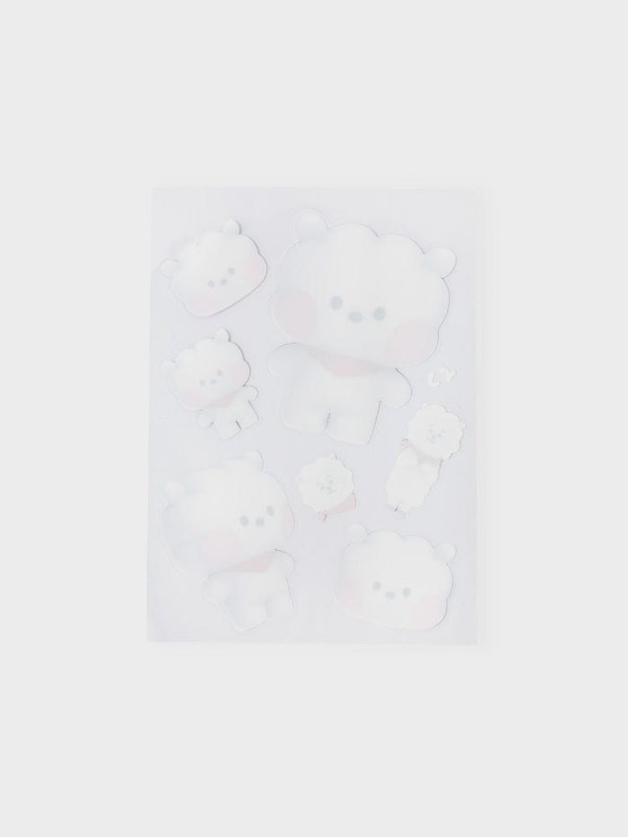 BT21 RJ REMOVABLE STICKERS BIG & TINY EDITION